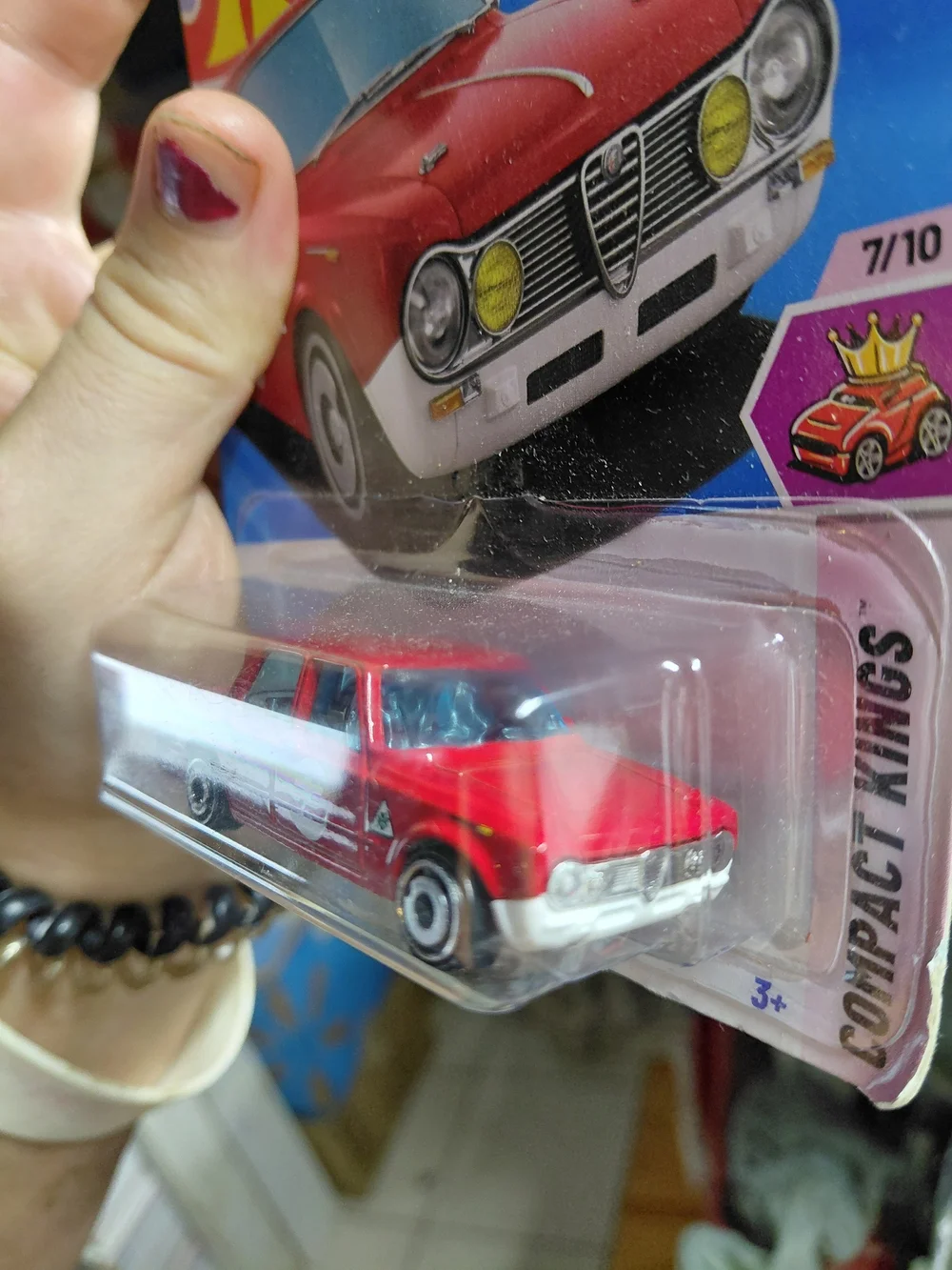 Hot Wheels bright red